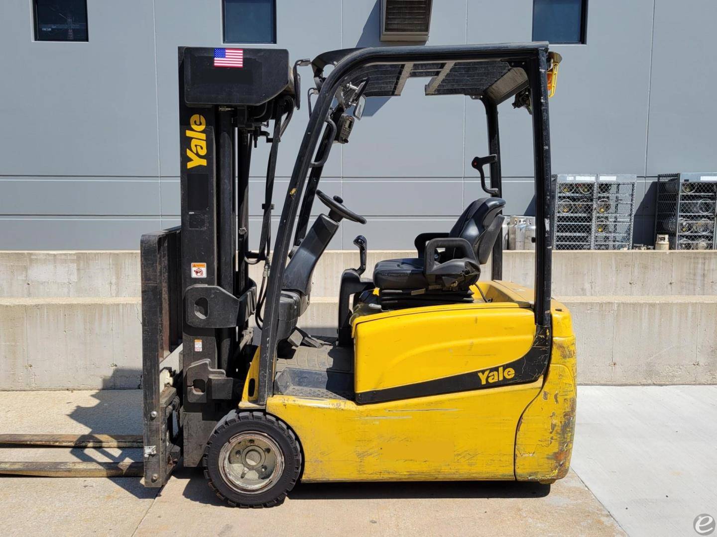 2017 Yale ERP040VT Electric Forklif...