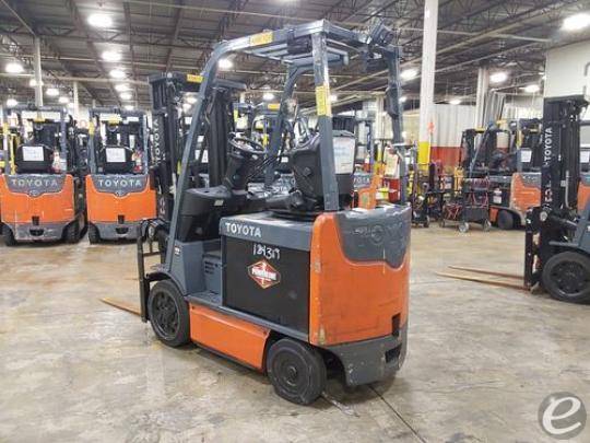 2020 Toyota 8FBCU25 Electric Forklift - 123Forklift