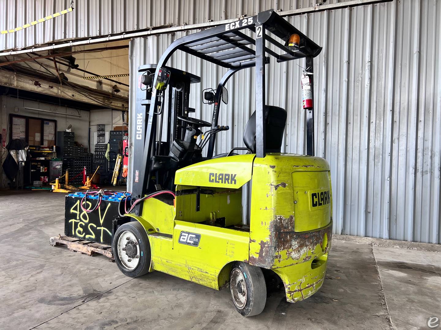 2016 Clark ECX25 Electric Forklift - 123Forklift