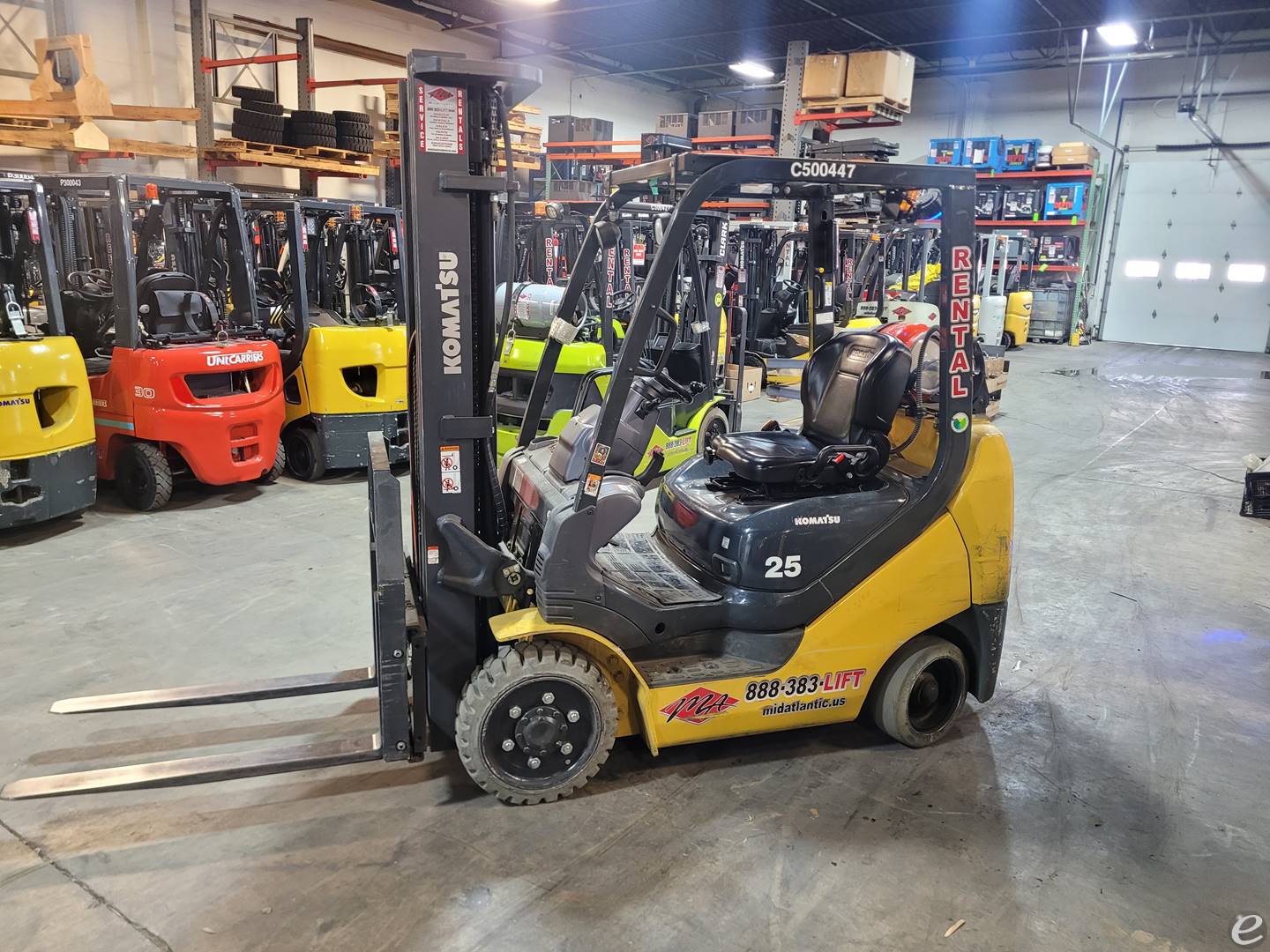 2019 Komatsu FG25ST-16 LP Gas Forkl...