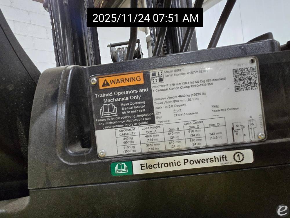 2020 Hyster S50FT