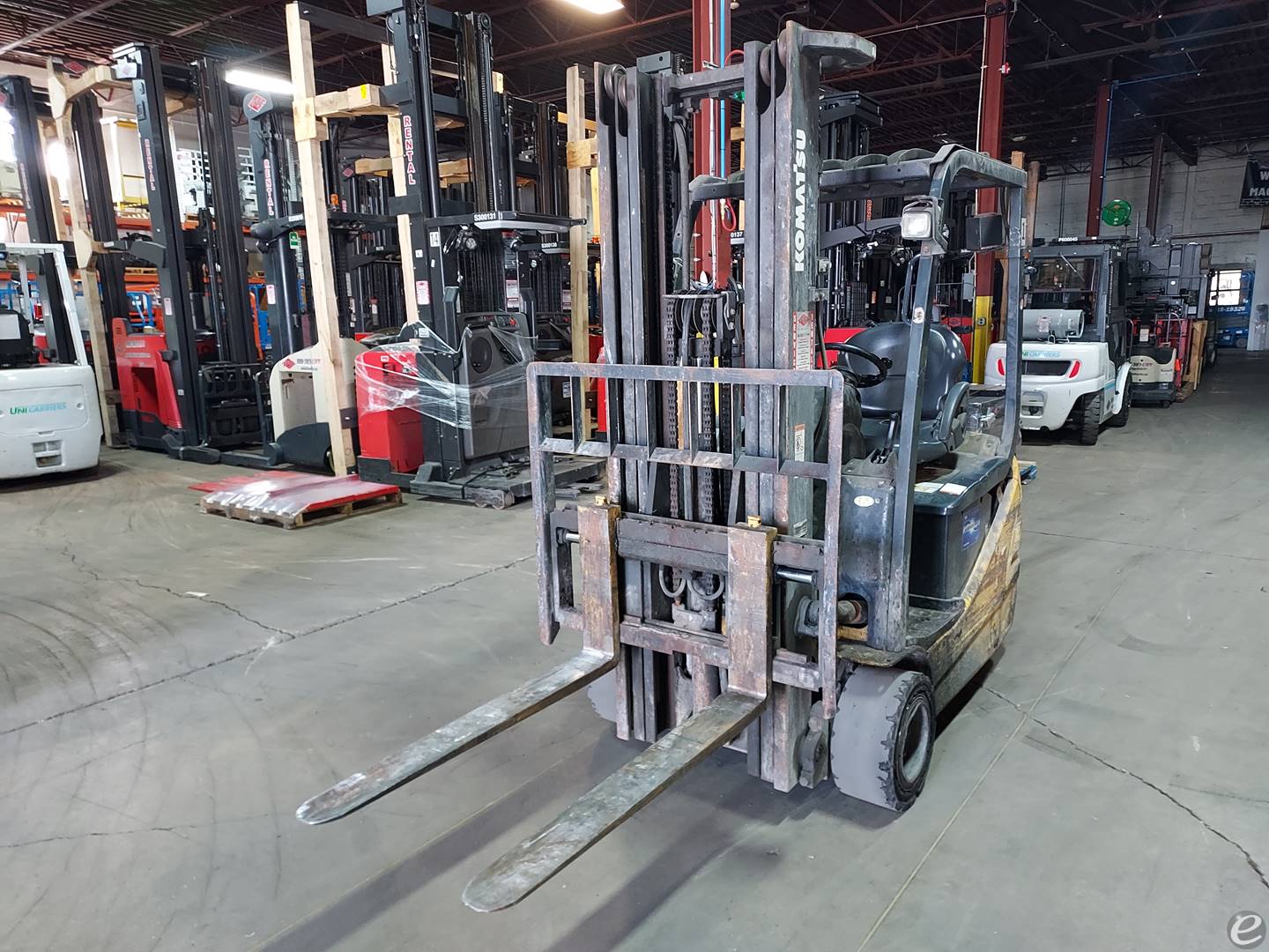 2015 Komatsu FB20MU-12 Electric Forklift - 123Forklift