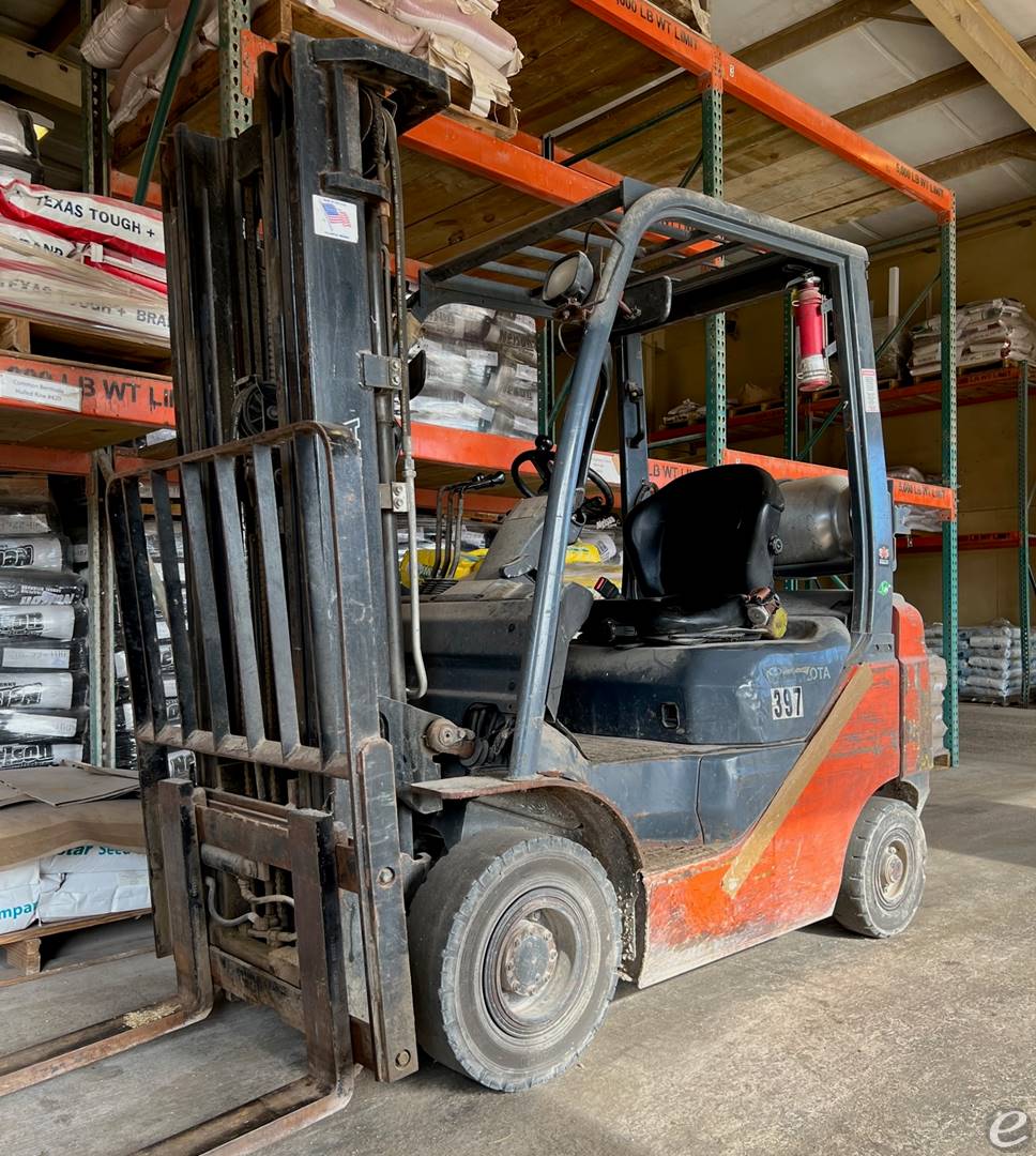 2017 Toyota 8FGU18 LP Gas Forklift - 123Forklift