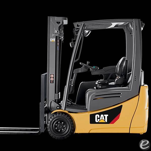 2017 Cat2ETC3500 Electric 3 Wheel Forklift - 123Forklift