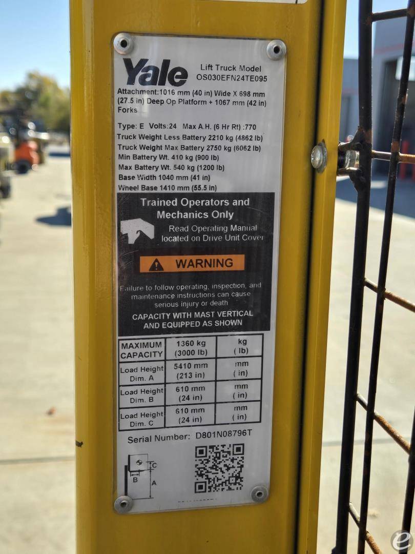 2019 Yale OS030EF