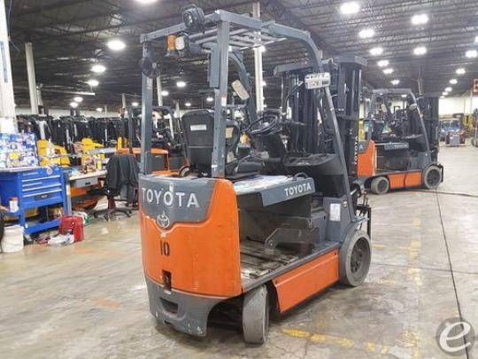 2017 Toyota 8FBCHU25 Electric Forklift - 123Forklift
