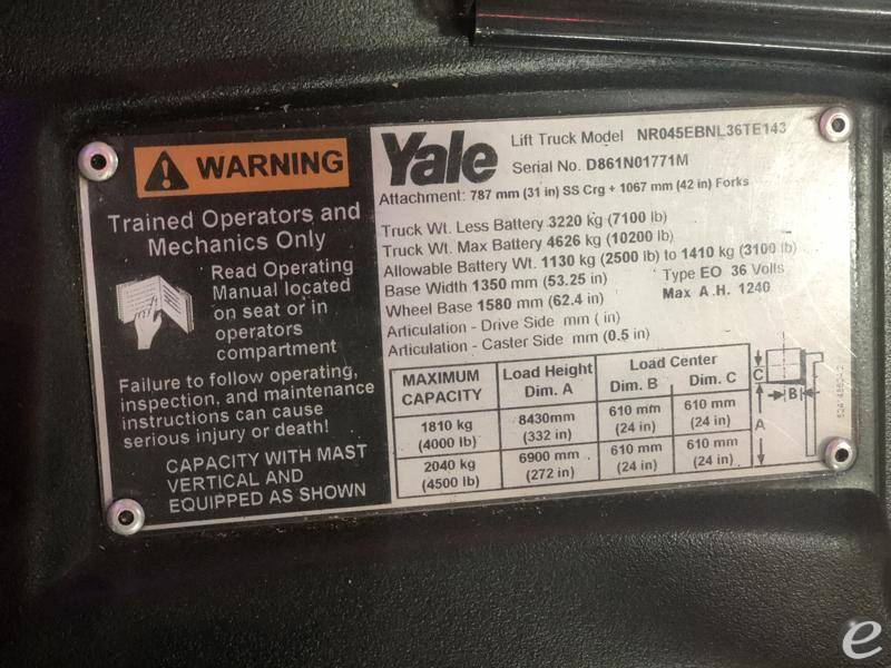 2014 Yale NR045EB
