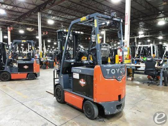 2020 Toyota 8FBCU25 Electric Forklift - 123Forklift