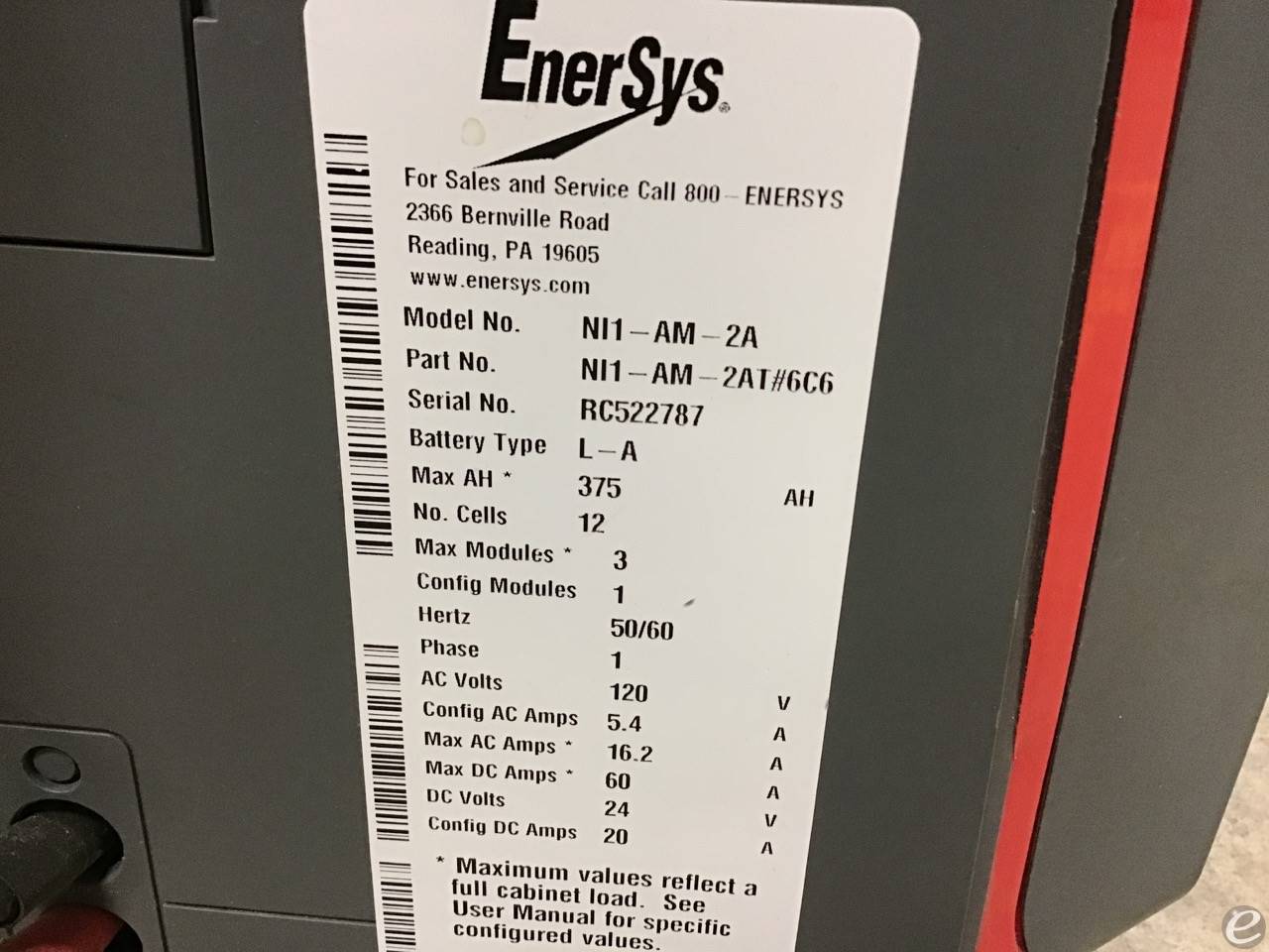 Enersys NI1-AM-2A