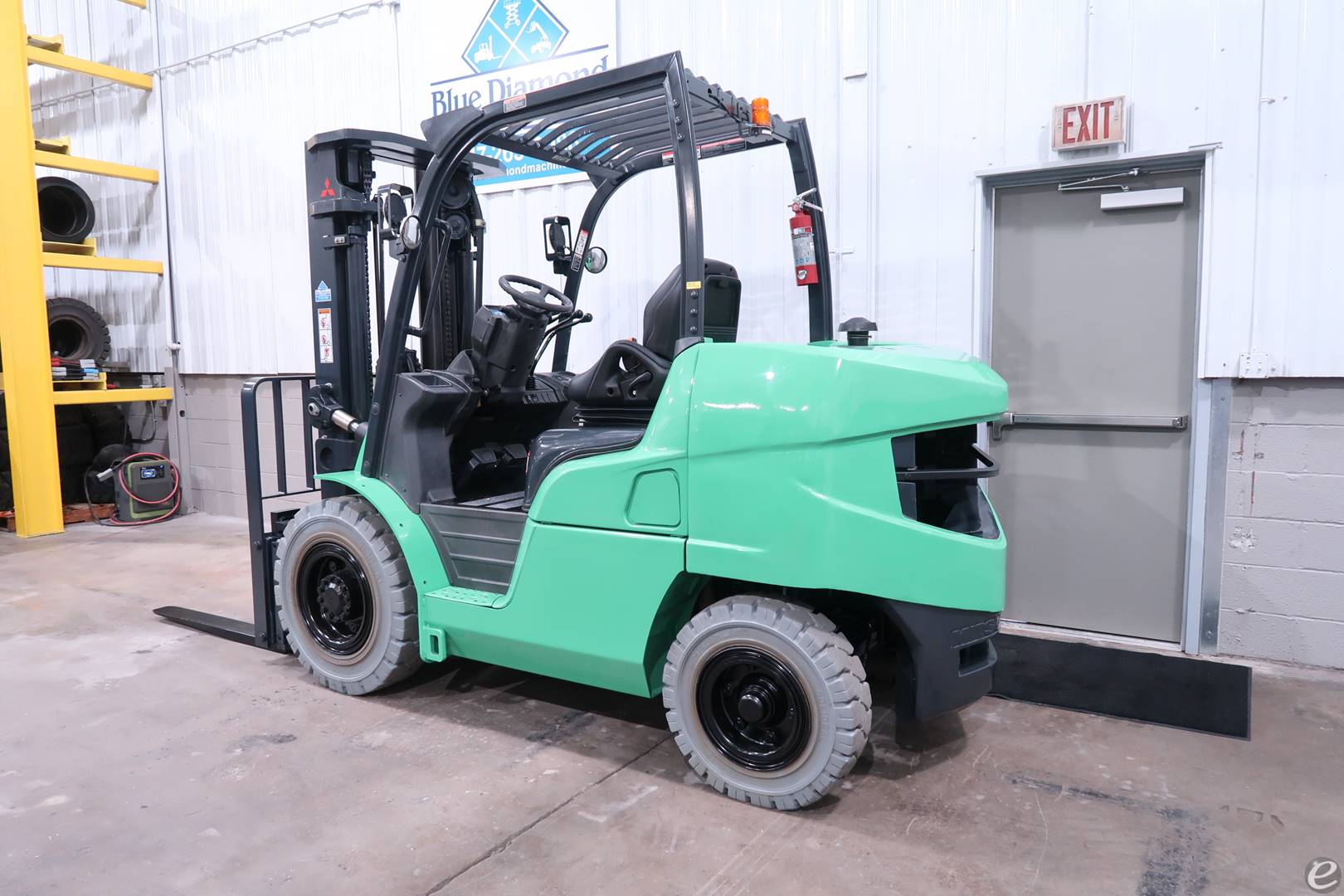 2014 Mitsubishi FD40N1 Diesel Forklift - 123Forklift