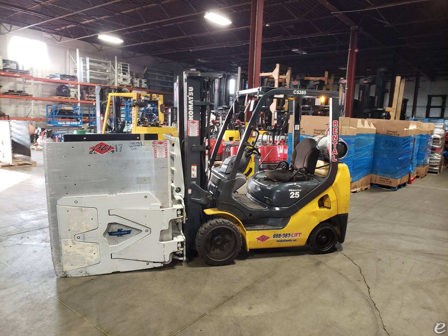 2008 Komatsu FG25ST-16 LP Gas Forklift - 123Forklift