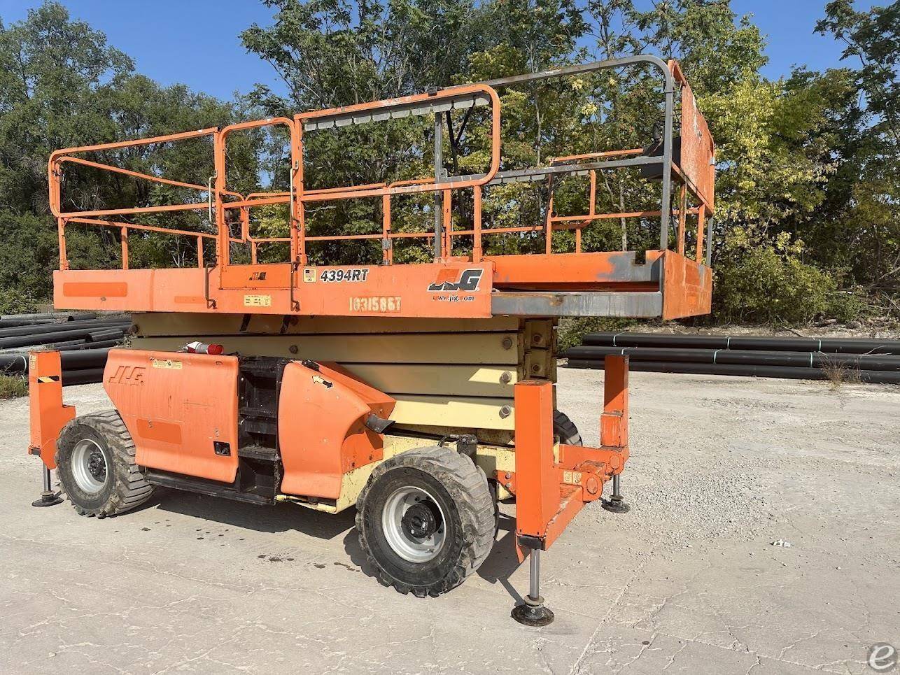 2014 JLG 4394RT Diesel Scissor Lift - 123Forklift