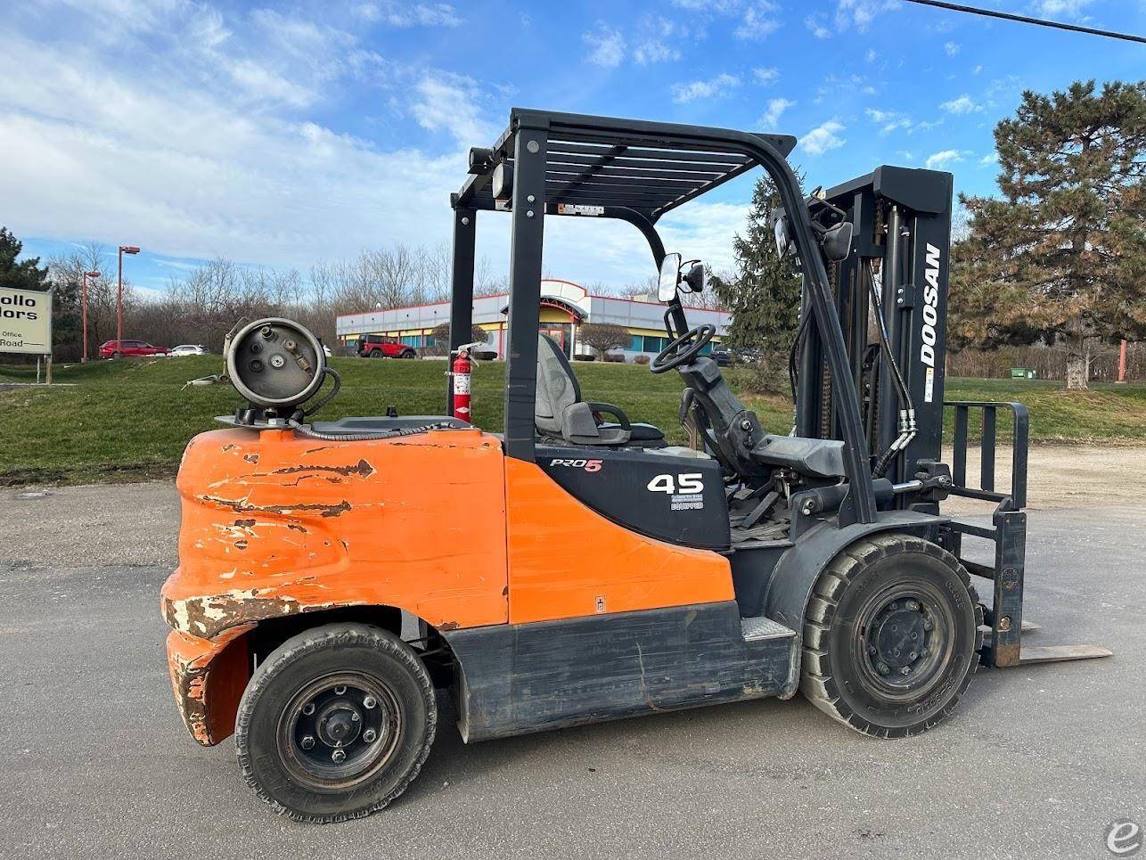 2018 Doosan G45S-5 LP Gas Forklift - 123Forklift