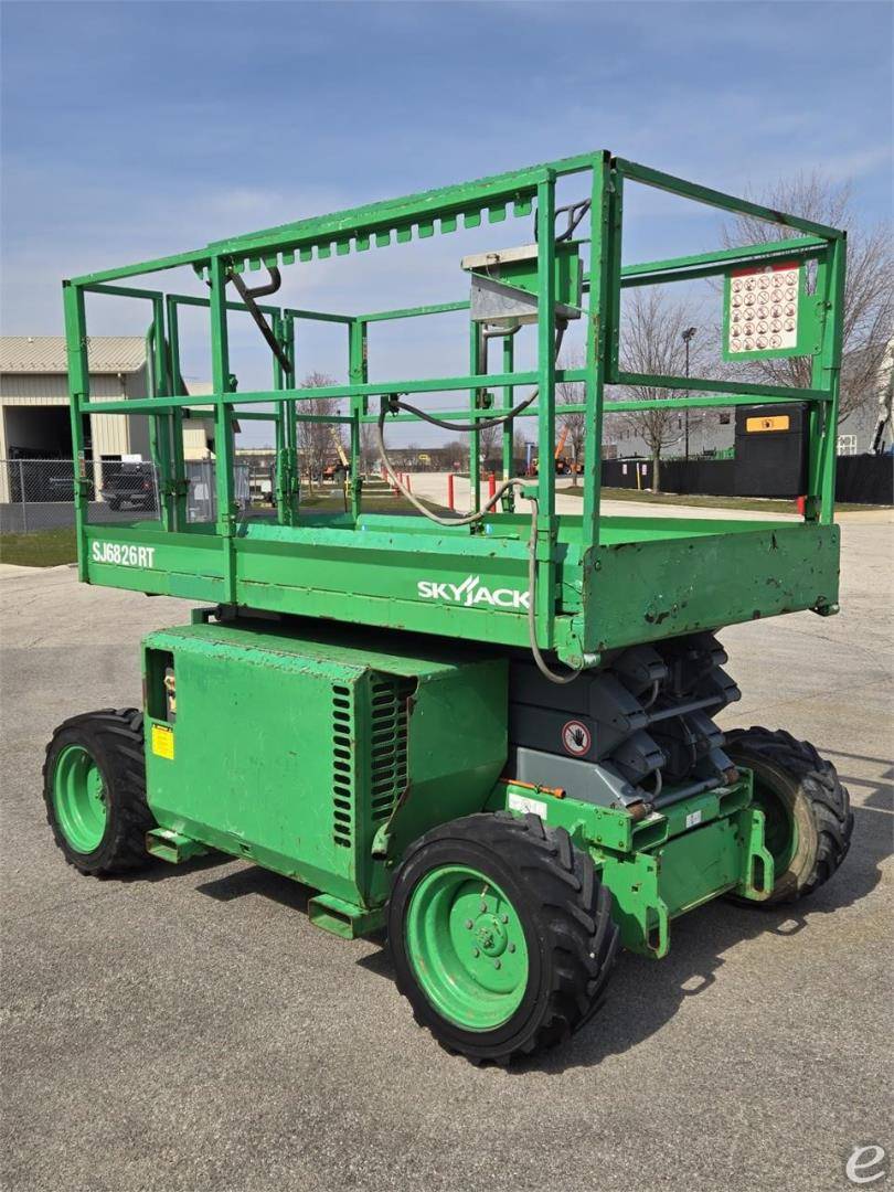 2016 Skyjack SJ6826RT Dual Fuel Scissor Lift - 123Forklift