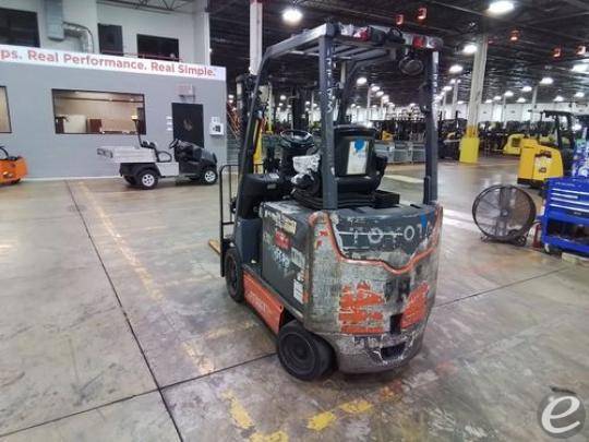 2017 Toyota 8FBCU25 Electric Forklift - 123Forklift