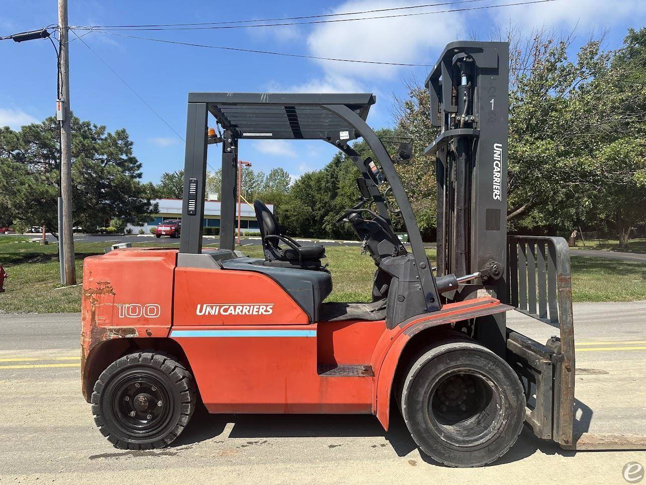 2018 Unicarriers PF100YD Diesel Forklift - 123Forklift