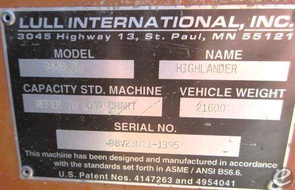 1998 Lull 644B-37