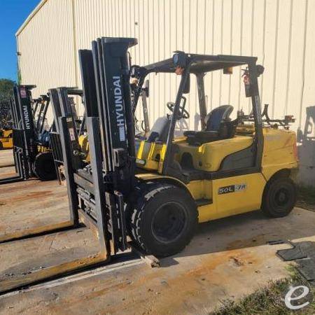 2016 Hyundai 50L-7A LP Gas Forklift - 123Forklift