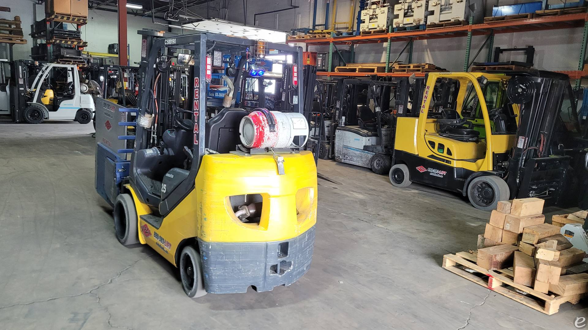 2016 Komatsu FG25ST-16 LP Gas Forklift - 123Forklift