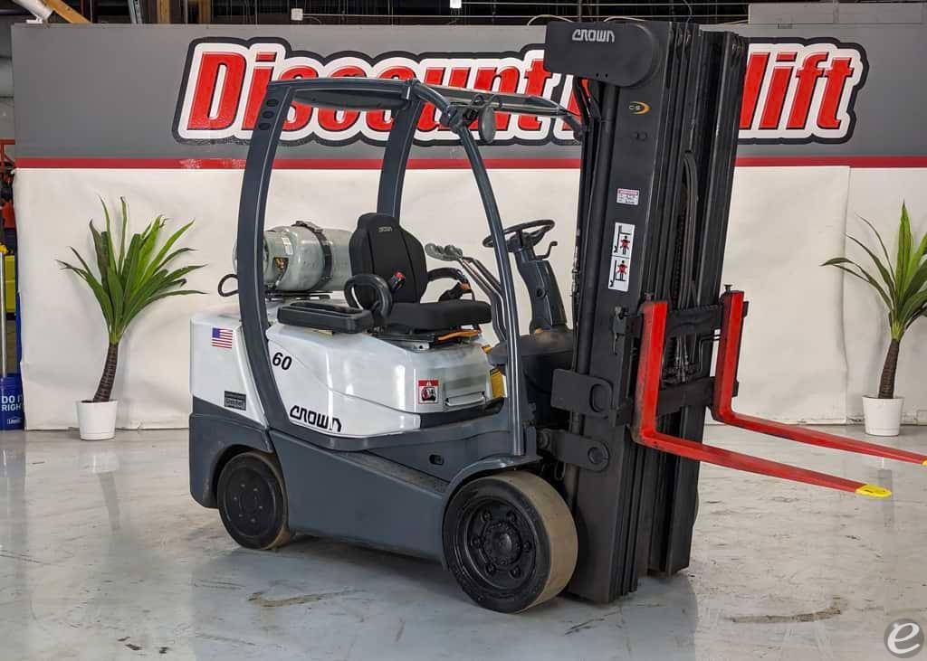 2016 Crown C5 1000-60 LP Gas Forklift - 123Forklift