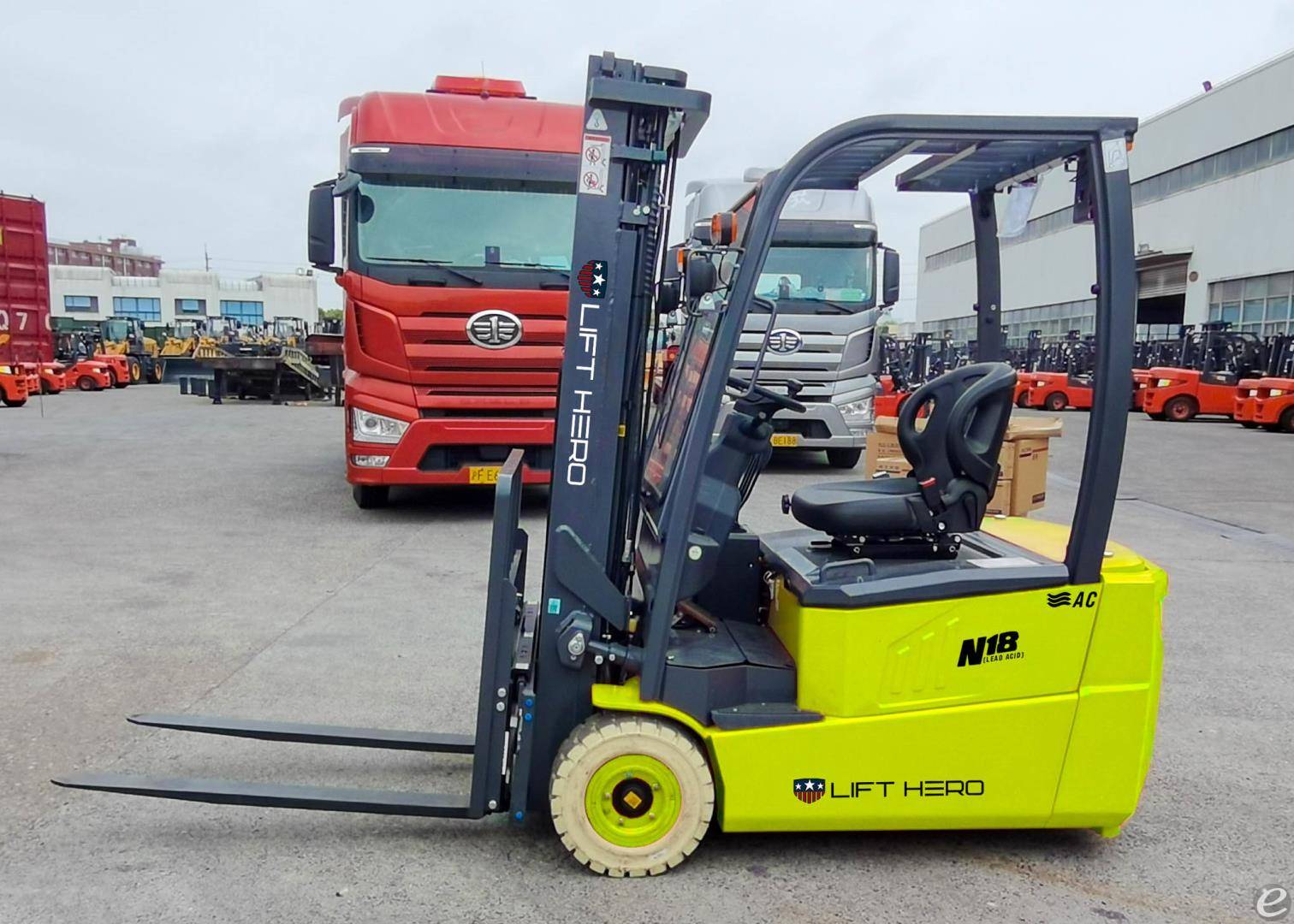 2024 Lift Hero LG18BE Electric Forklift - 123Forklift