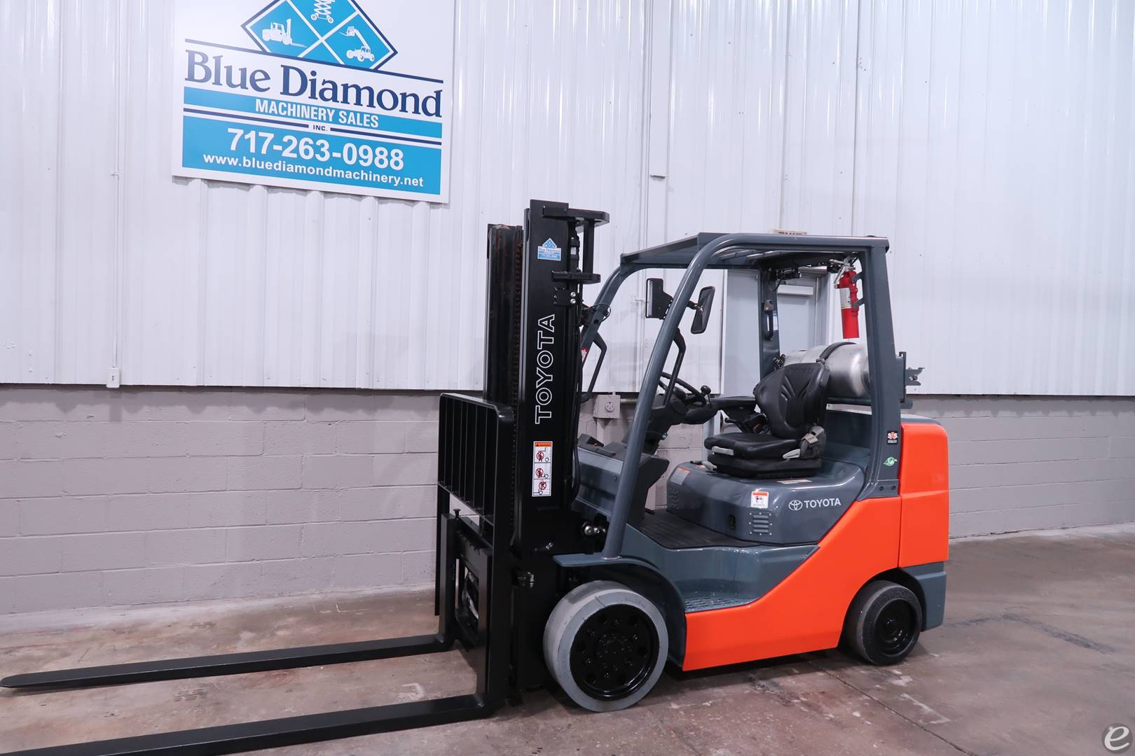 2017 Toyota 8FGCU32 LP Gas Forklift...