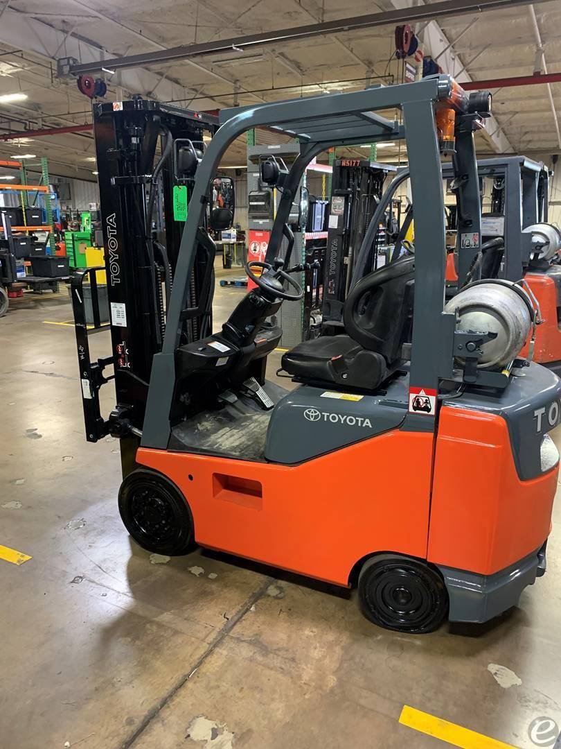 2019 Toyota 8FGCU18 LP Gas Forklift...