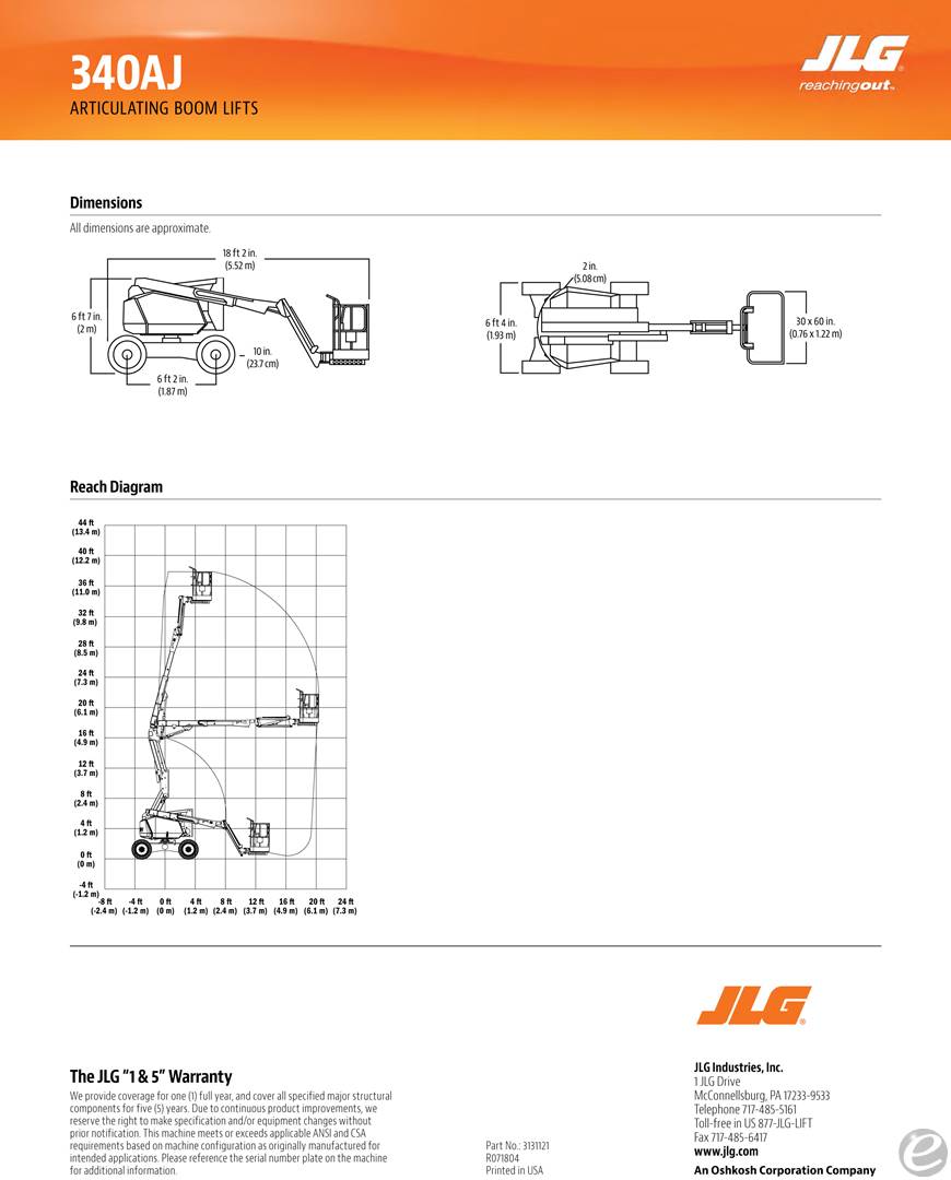 JLG 340AJ