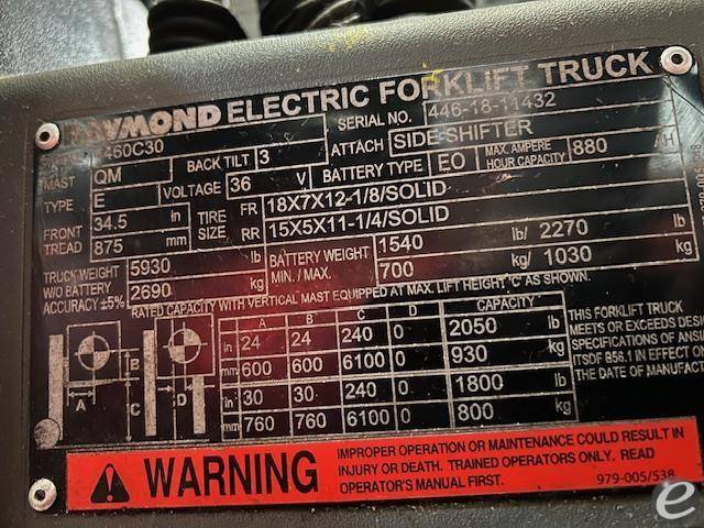 Raymond 4460C30