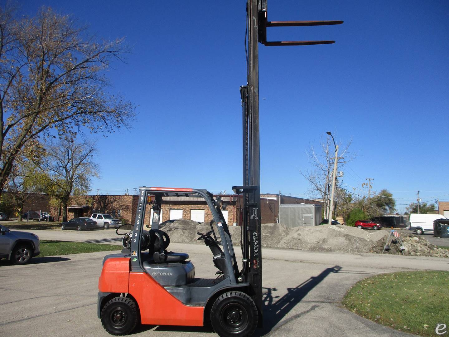 2015 Toyota 8FGU25 LP Gas Forklift - 123Forklift