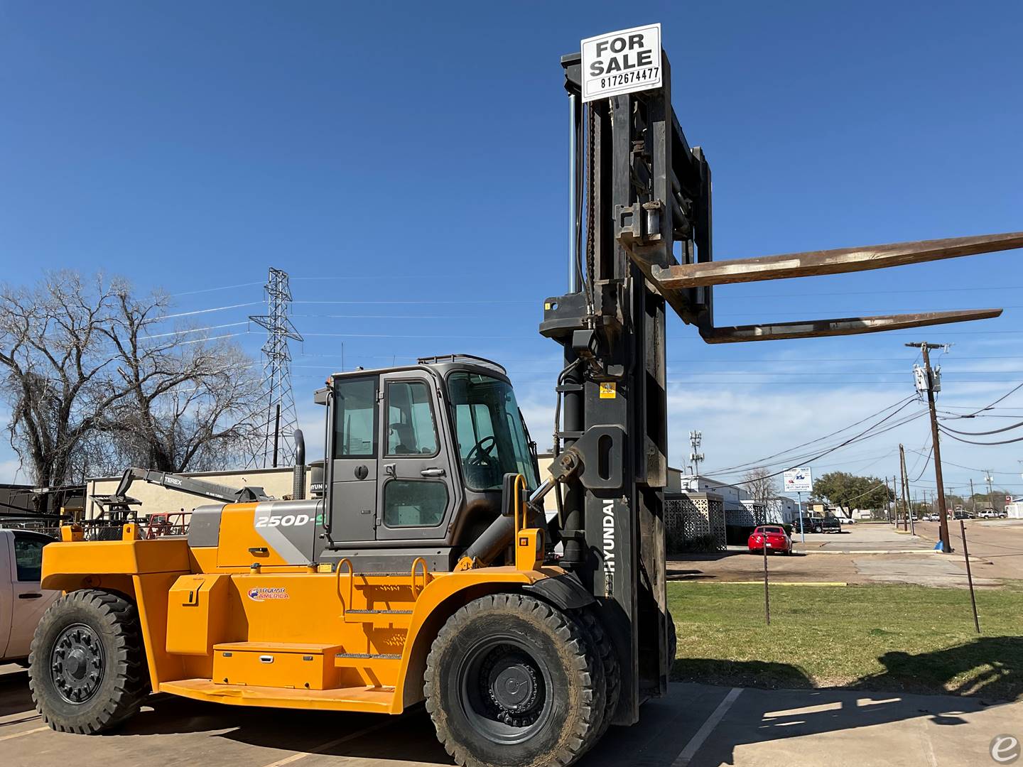 2015 Hyundai 250D-9 Diesel Forklift...