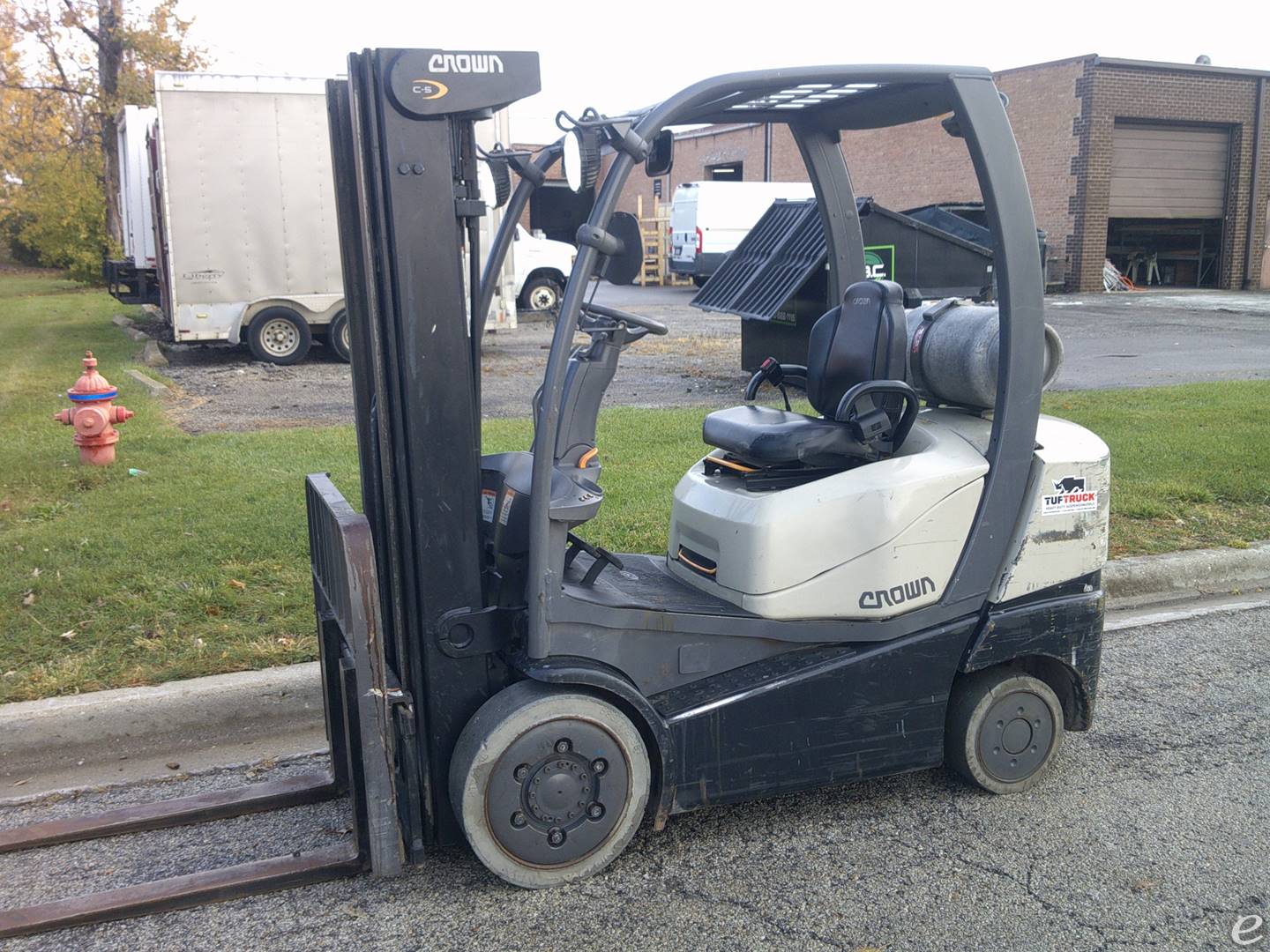 2010 Crown C-5 LP Gas Forklift