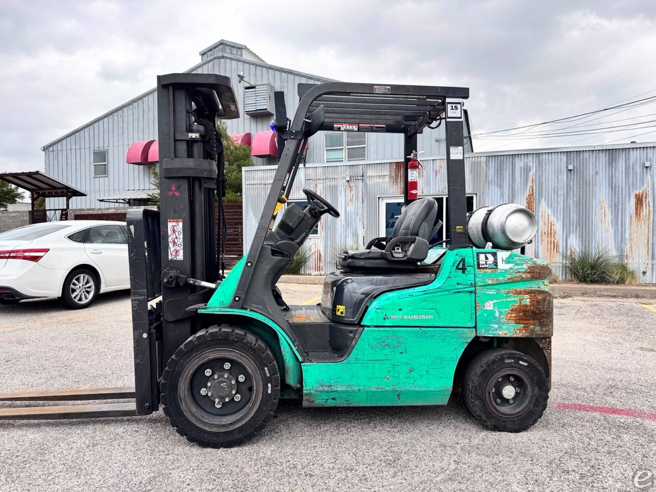2017 Mitsubishi FG30N LP Gas Forklift - 123Forklift