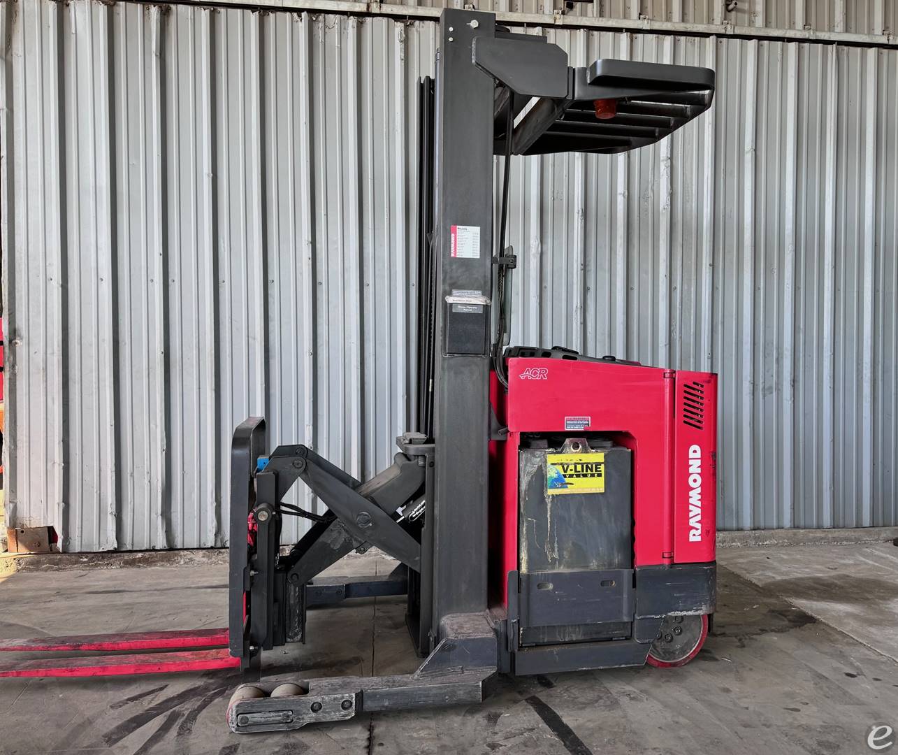2012 Raymond EZ R45TT Electric Reach Truck - 123Forklift