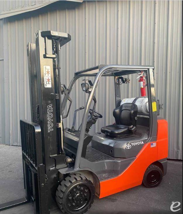 2016 Toyota 8FGCU25 LP Gas Forklift...