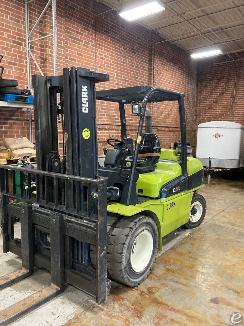 2017 Clark C55SD Diesel Forklift - 123Forklift