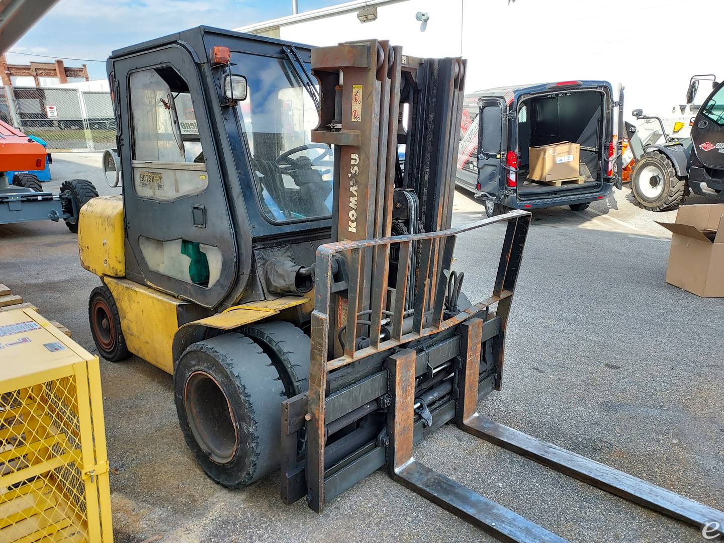 2005 Komatsu FG45T-8 LP Gas Forklift - 123Forklift