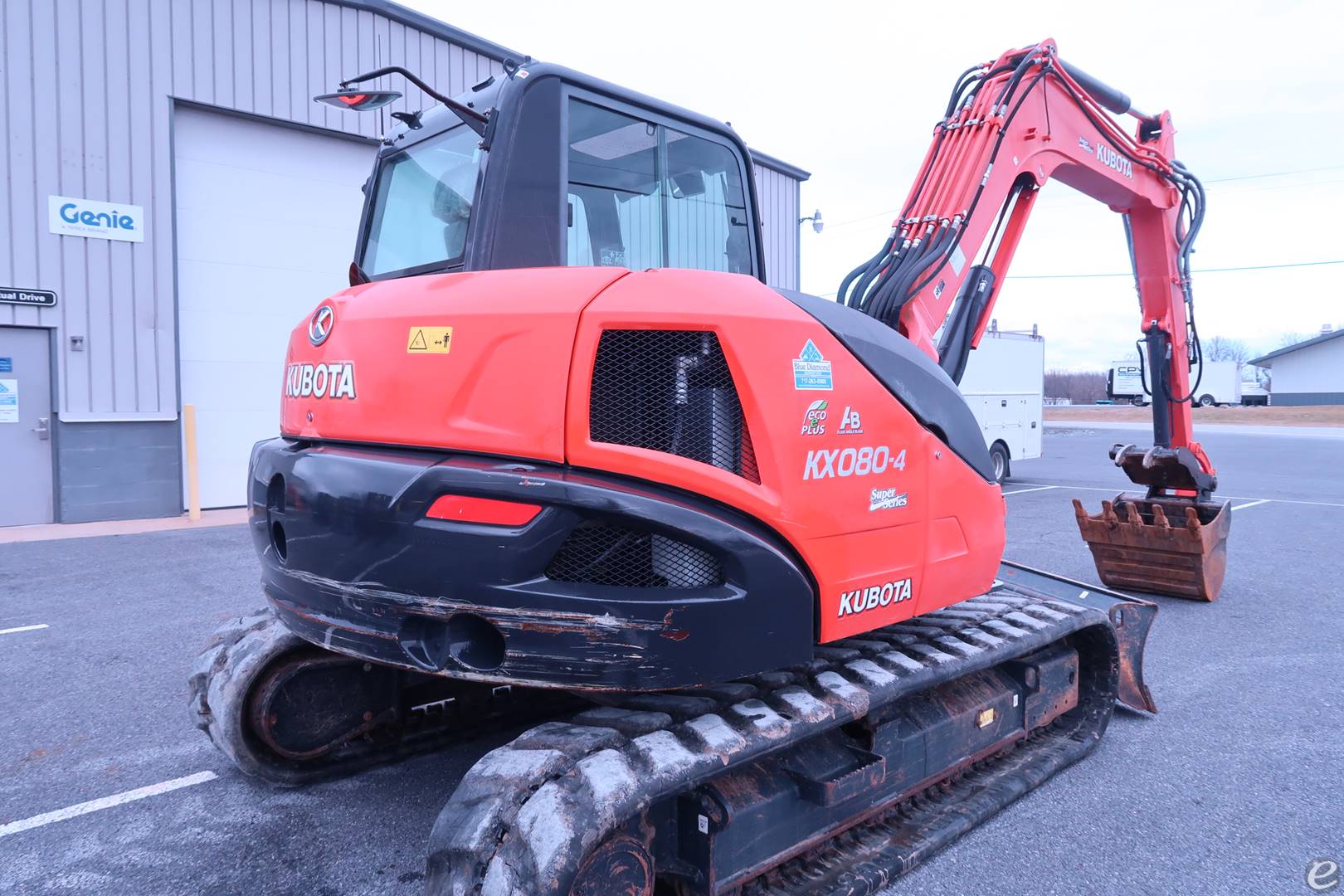 2018 Kubota KX80-4S Diesel Boom Lift - 123Forklift