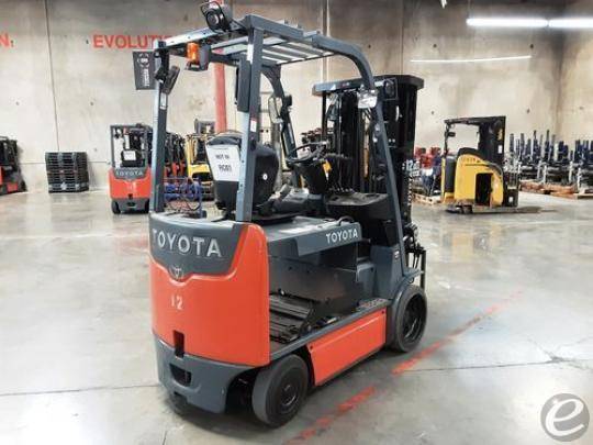2017 Toyota 8FBCHU25 Electric Forklift - 123Forklift