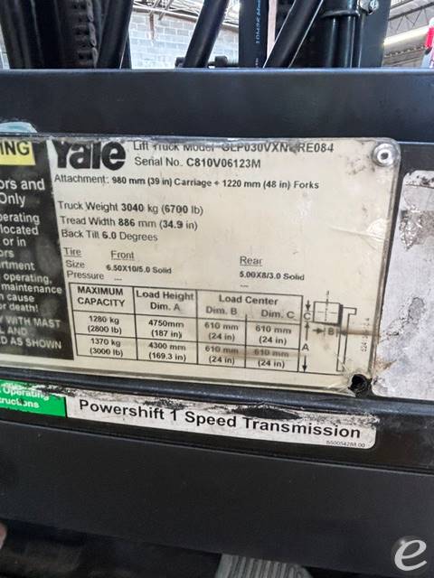 2014 Yale GLP030VX