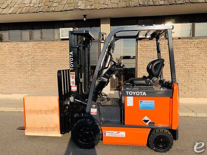 2015 Toyota 8FBCU25 Electric Forklift - 123Forklift