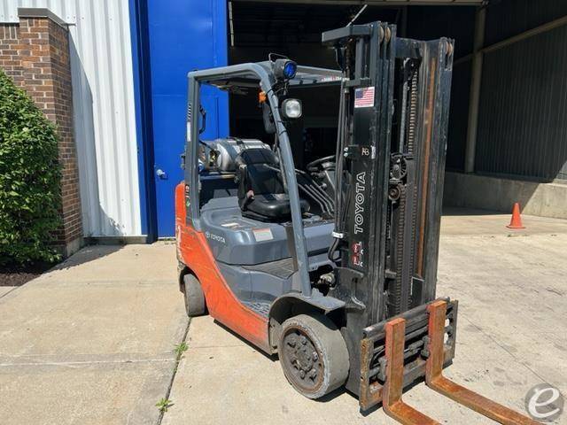 2019 Toyota 8FGCU25 LP Gas Forklift...