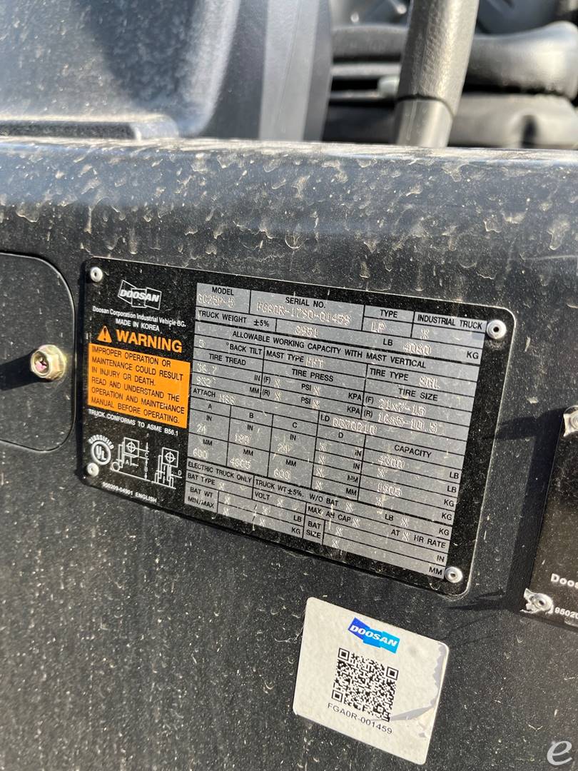 2018 Doosan GC25P-5