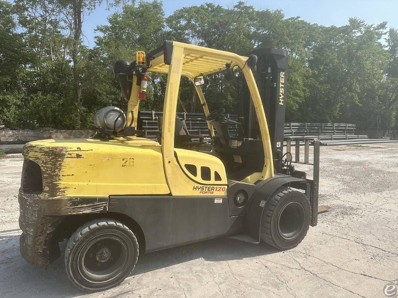 2010 Hyster H120FT LP Gas Forklift - 123Forklift