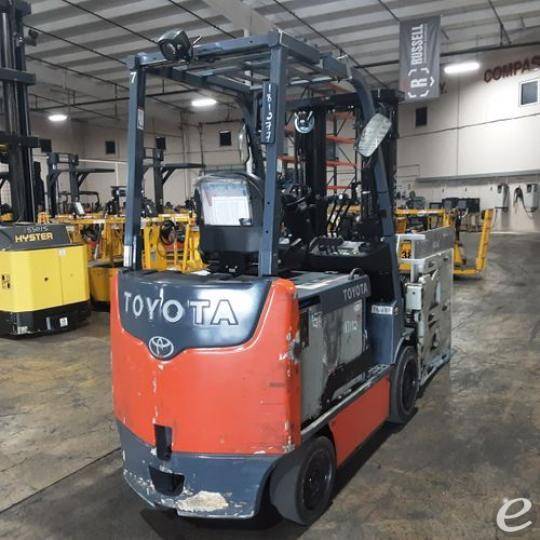 2017 Toyota 8FBCU32 Electric Forklift - 123Forklift