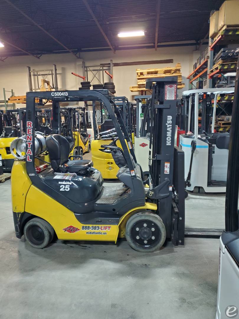 2018 Komatsu FG25ST-16 LP Gas Forklift - 123Forklift