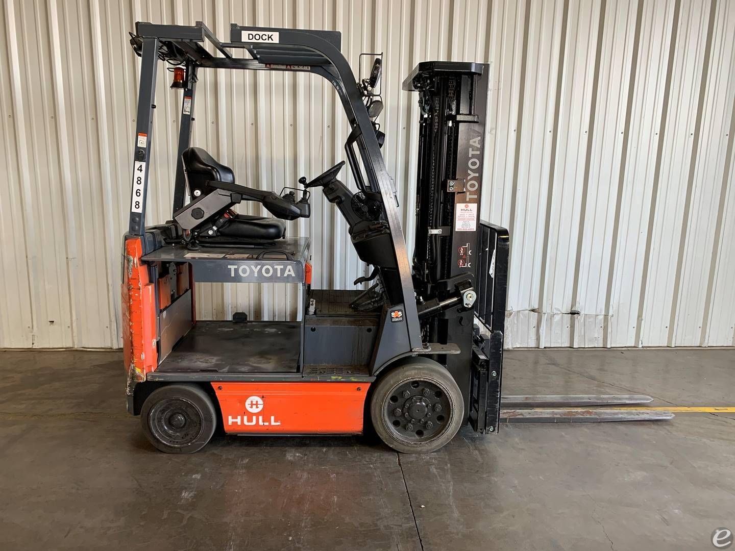 2020 Toyota 8FBCU25 Electric Forkli...
