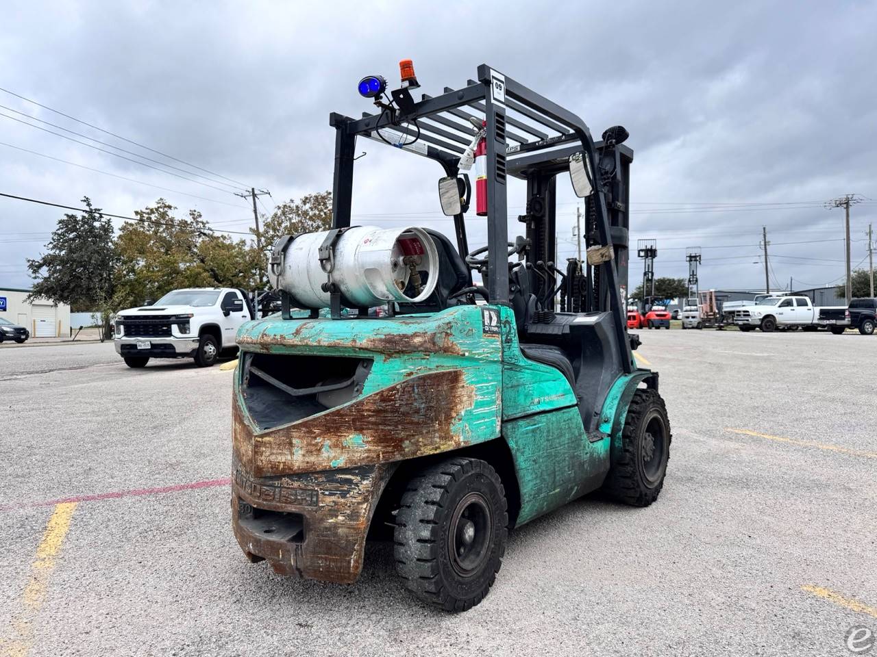 2017 Mitsubishi FG30N LP Gas Forklift - 123Forklift