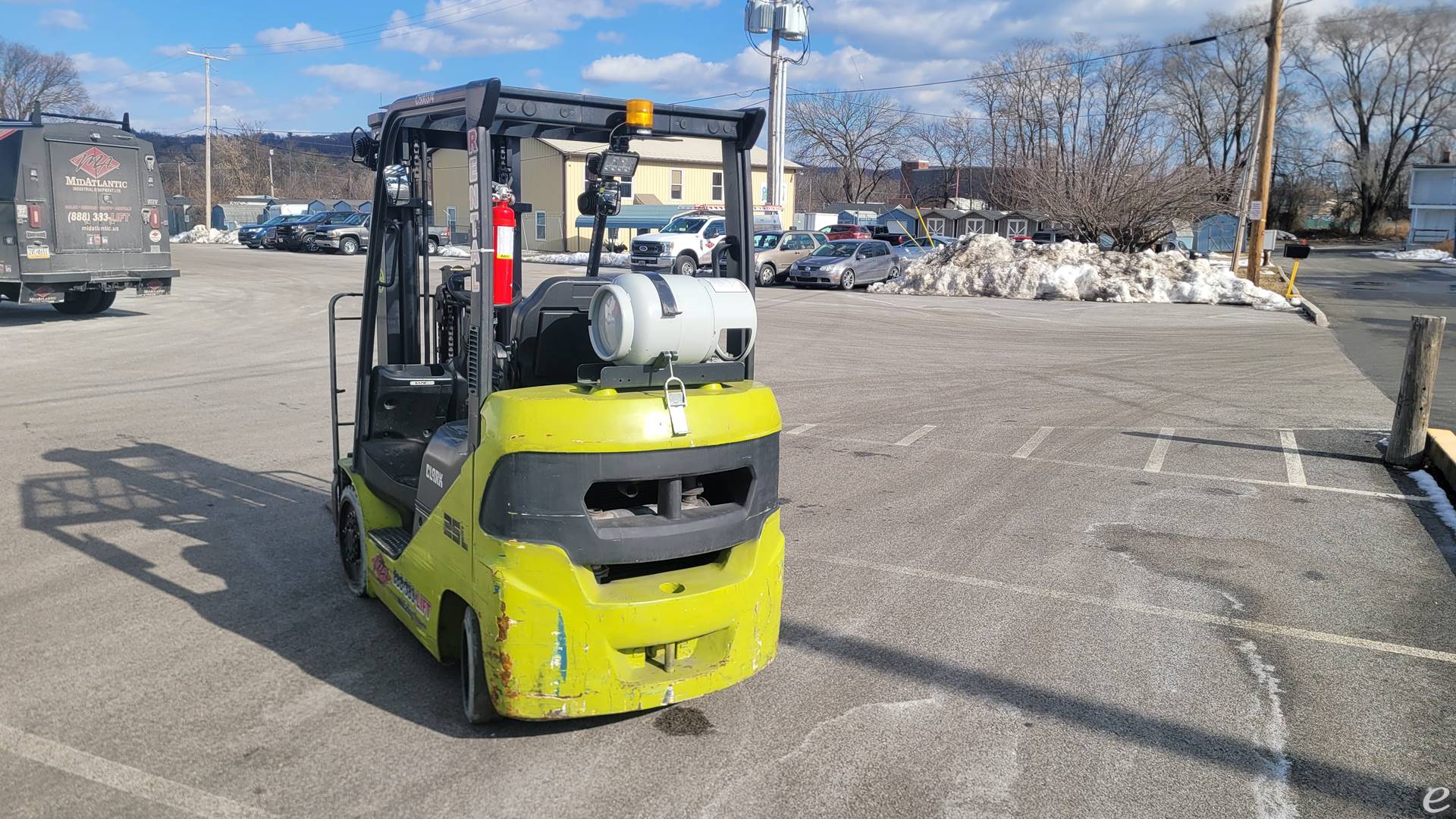 2018 Clark S25C LP Gas Forklift - 123Forklift