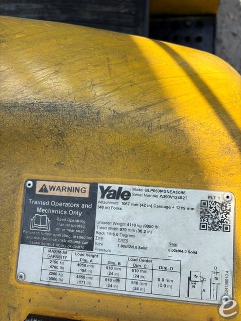 2019 Yale GLP050MX